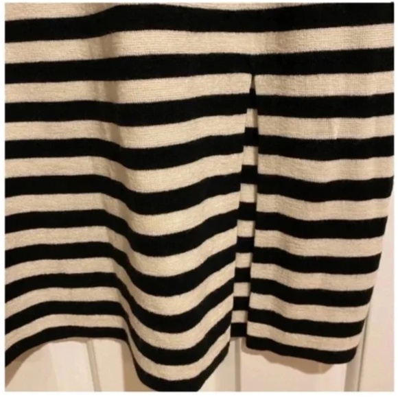 Navy and Cream Sweater Dress - NEW!! - Picture 4 of 4